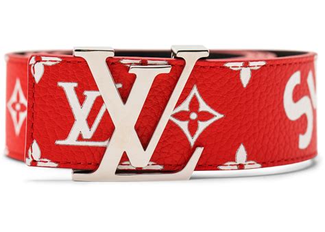 supreme louis vuitton belt|louis vuitton x supreme outlet.